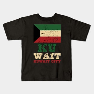 Flag of Kuwait Kids T-Shirt